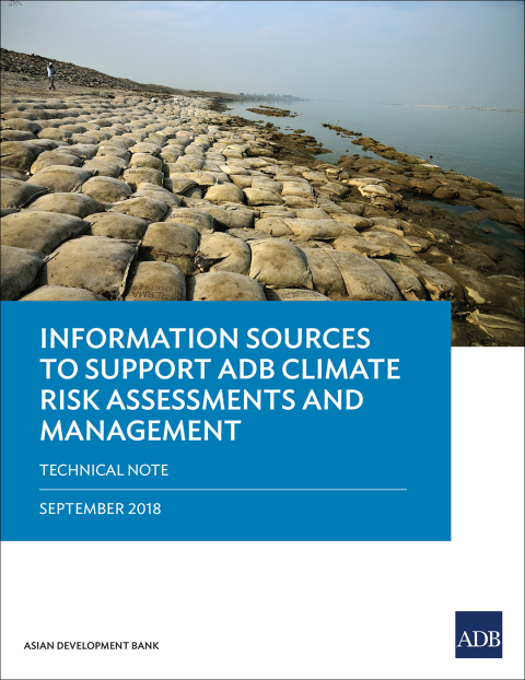 Cover image for book Information Sources to Support ADB Climate Risk Assessments and Management