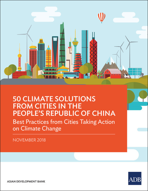 Cover image for book 50 Climate Solutions from Cities in the People's Republic of China
