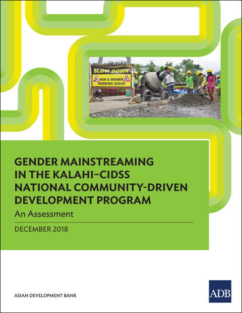 Cover image for book Gender Mainstreaming in KALAHI–CIDSS National Community-Driven Development Program