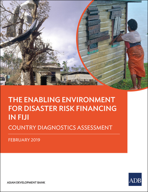 Cover image for book The Enabling Environment for Disaster Risk Financing in Fiji