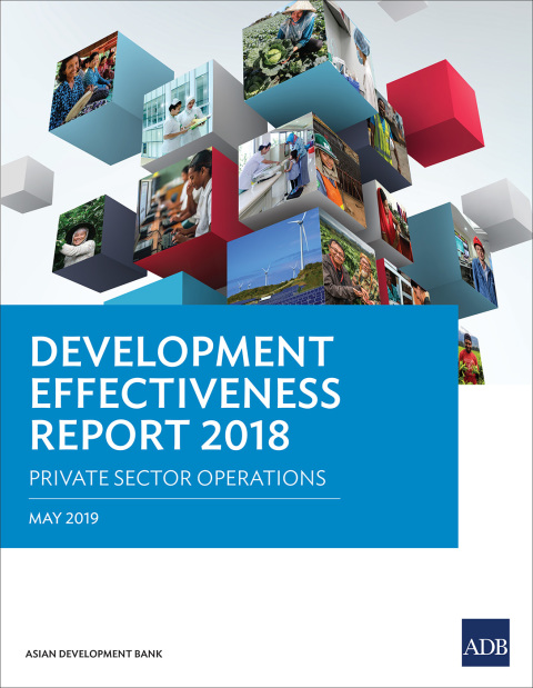 Cover image for book Development Effectiveness Report 2018