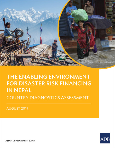 Cover image for book The Enabling Environment for Disaster Risk Financing in Nepal