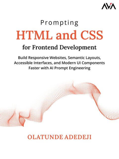 Cover image for book Prompting HTML and CSS for Frontend Development