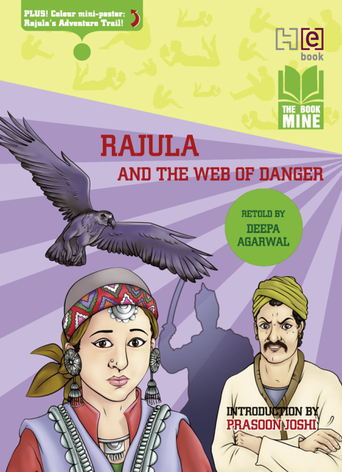 Cover image for book Rajula and the Web of Danger