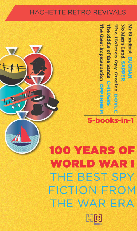 Cover image for book THE BEST SPY FICTION FROM THE WAR ERA (5-Books-in-1)