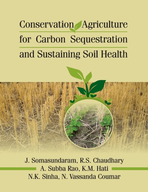 Cover image for book Conservation Agriculture for Carbon Sequestration and Sustaining Soil Health
