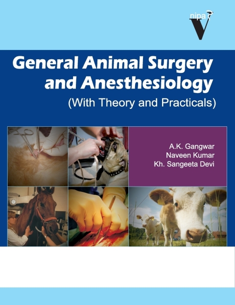 Cover image for book General Animal Surgery and Anaesthesiology: (With Theory and Practicals)