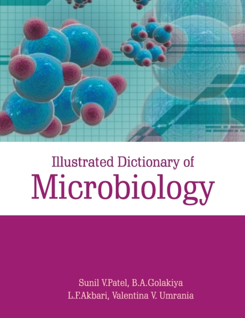Cover image for book Illustrated Dictionary of Microbiology