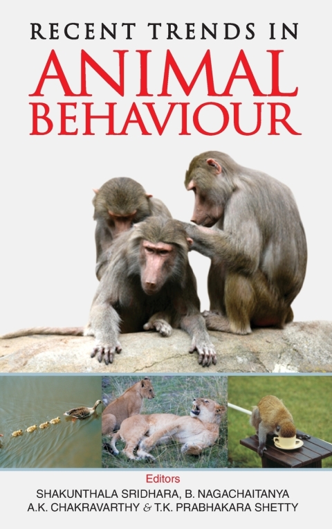 Cover image for book Recent Trends in Animal Behaviour