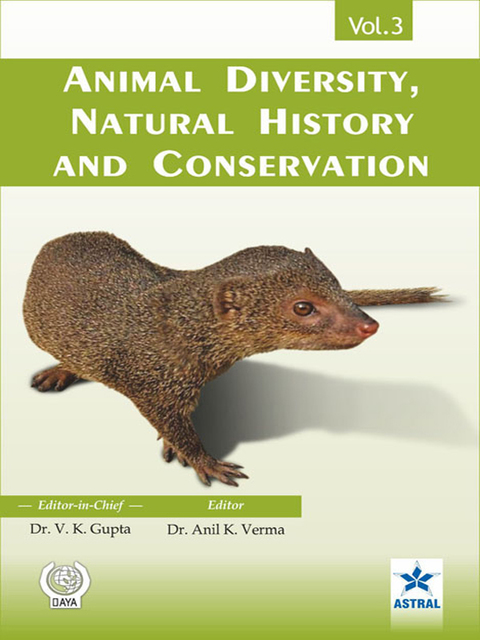 Cover image for book Animal Diversity, Natural History and Conservation Vol. 3
