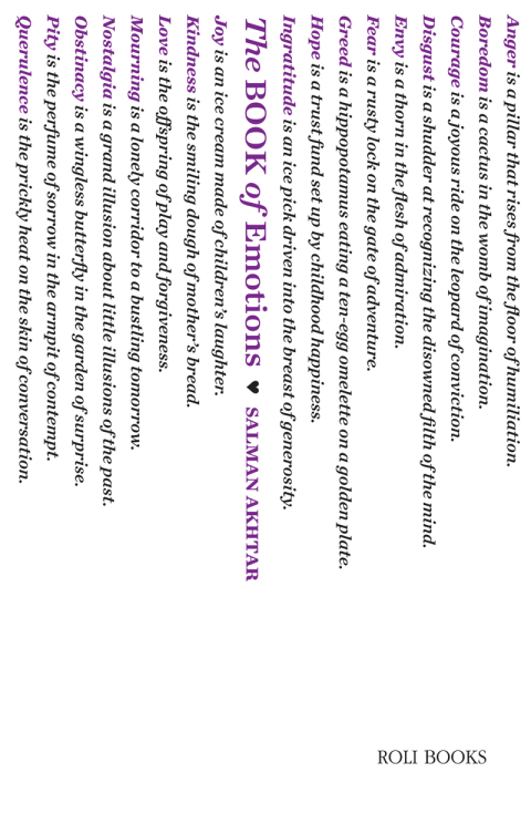 Cover image for book The Book of Emotions