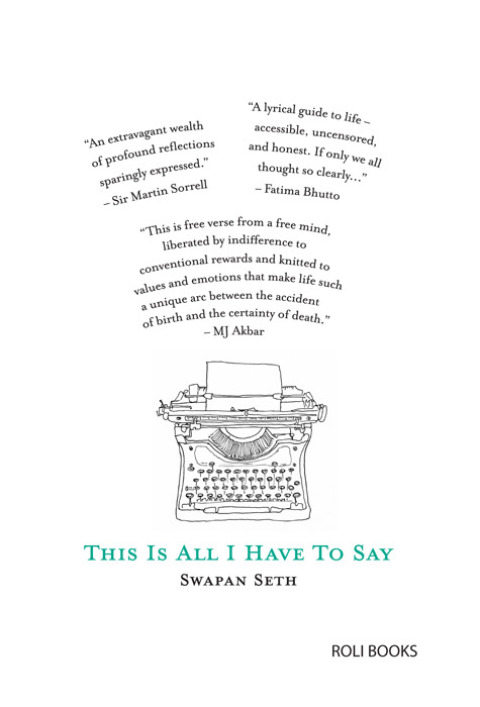 Cover image for book This is All I Have to Say