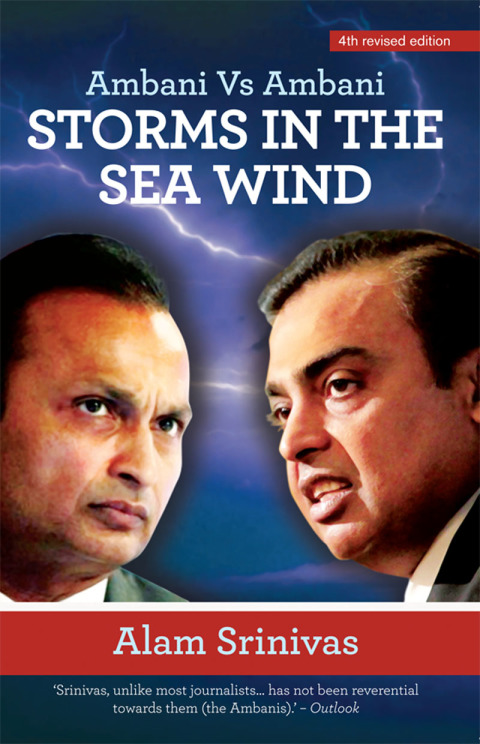 Cover image for book Storms in the Sea Wind: Ambani vs Ambani