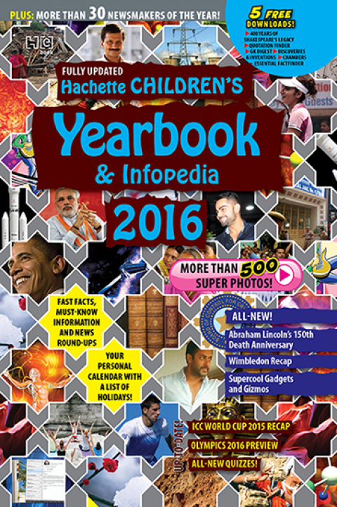 Cover image for book Hachette Children's Yearbook& Infopedia 2016