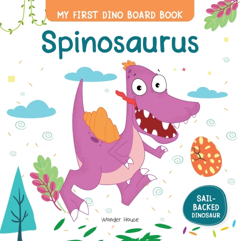 Cover image for book My First Dino : Spinosaurus