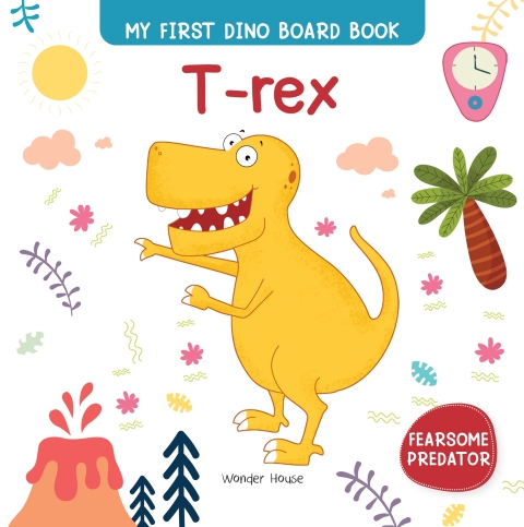 Cover image for book My First Dino : T-rex