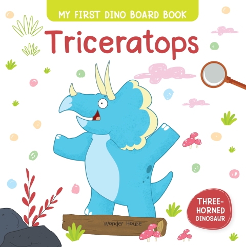 Cover image for book My First Dino : Triceratops