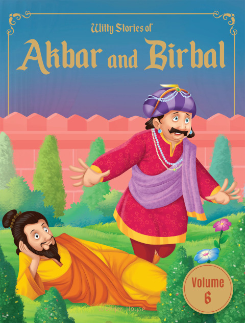 Cover image for book Witty Stories of Akbar and Birbal: Volume 6