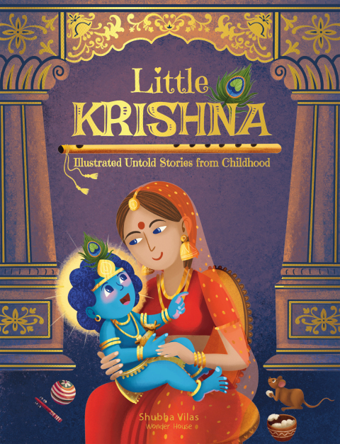 Cover image for book Little Krishna - Untold Stories from Childhood