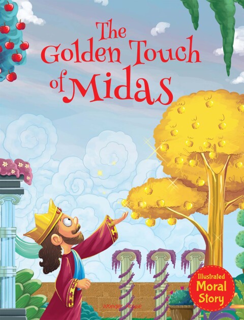 Cover image for book The Golden Touch of Midas - Moral Story for Children