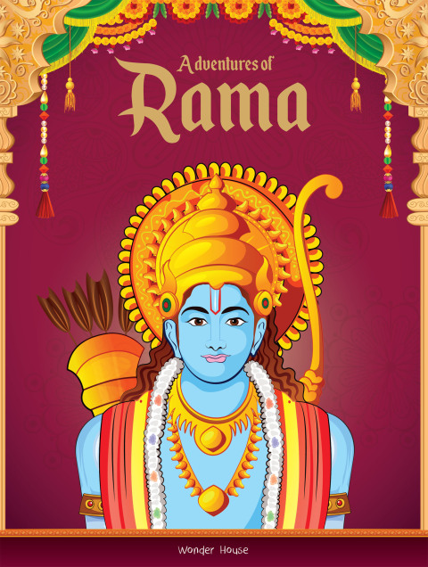 Cover image for book Tales from Adventures of Rama&nbsp;For Children: Indian Mythology
