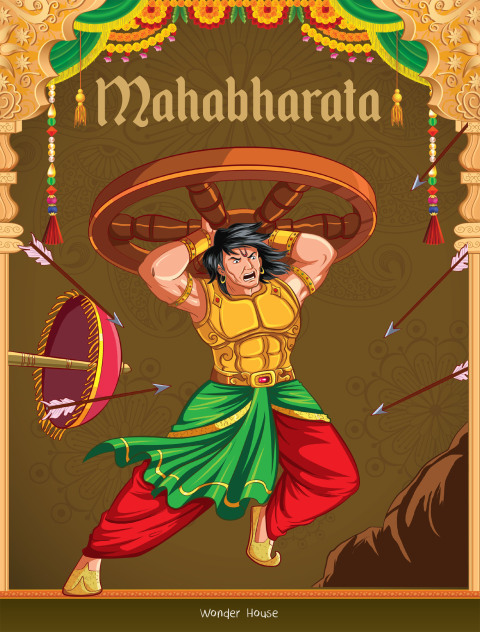 Cover image for book Tales from Mahabharat: Indian Mythology For Children