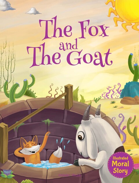 Cover image for book The Fox and the Goat - Moral Story for Children