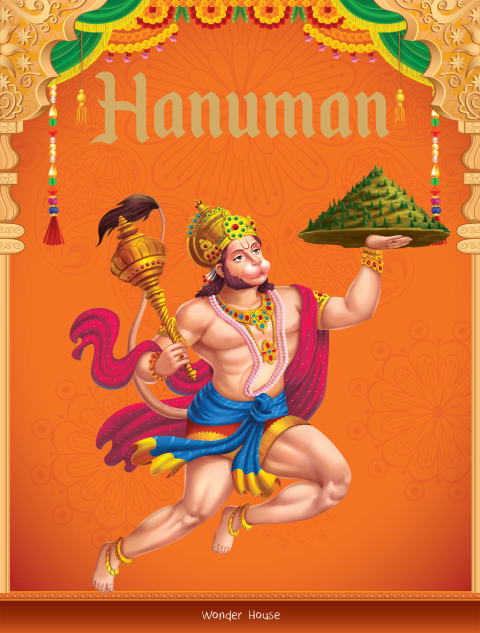 Cover image for book Tales from Hanuman For Children: Tales from Indian Mythology