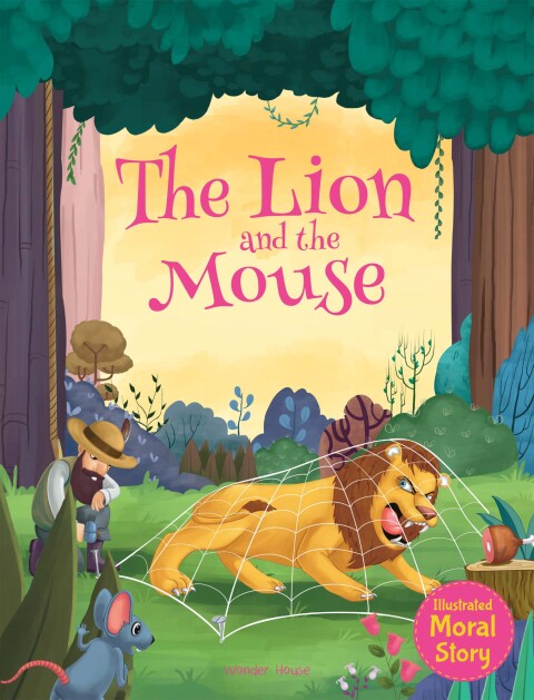 Cover image for book The Lion and the Mouse - Moral Story for Children
