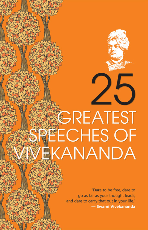 Cover image for book 25 Greatest Speeches of Vivekananda