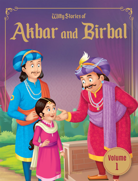 Cover image for book Witty Stories of Akbar and Birbal: Volume 1