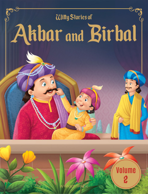 Cover image for book Witty Stories of Akbar and Birbal: Volume 2