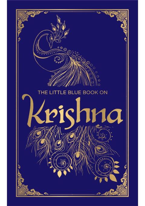 Cover image for book The Little Blue Book on Krishna