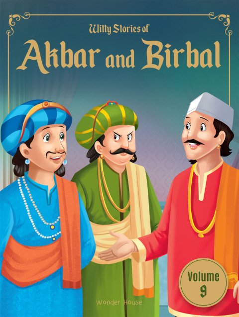 Cover image for book Witty Stories of Akbar and Birbal: Volume 9