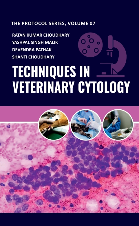 Cover image for book Techniques in Veterinary Cytology