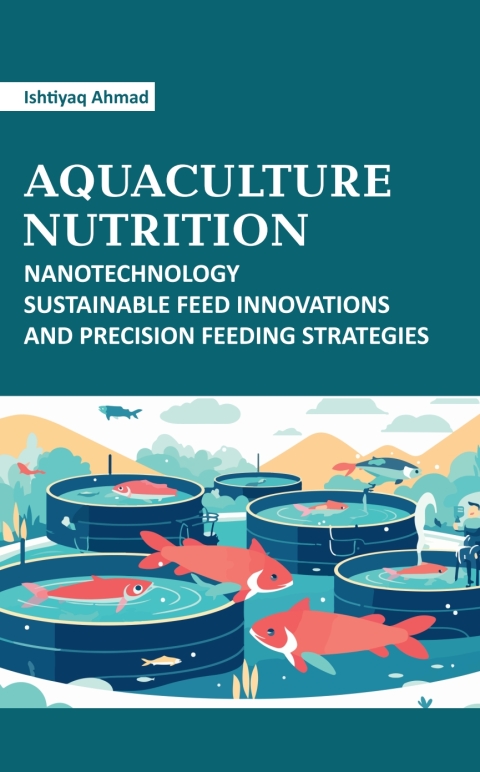 Cover image for book Aquaculture Nutrition: Nanotechnology Sustainable Feed Innovations and Precision Feeding Feeding Strategies