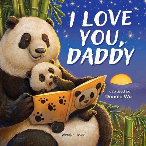 Cover image for book I Love You Daddy Panda