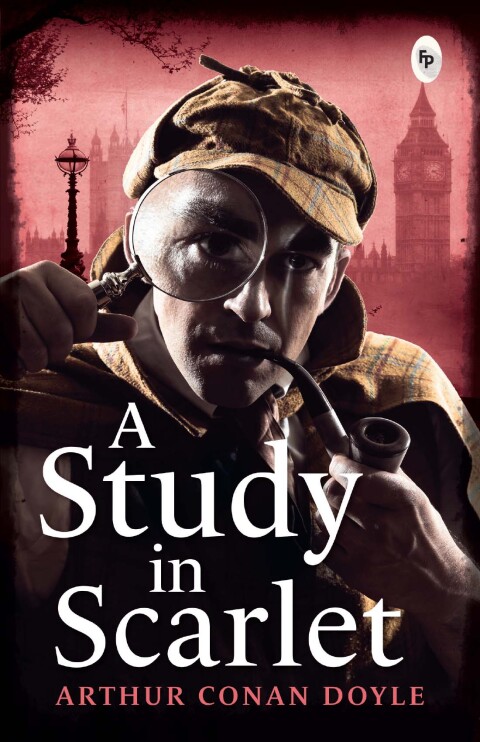 Cover image for book A Study in Scarlet