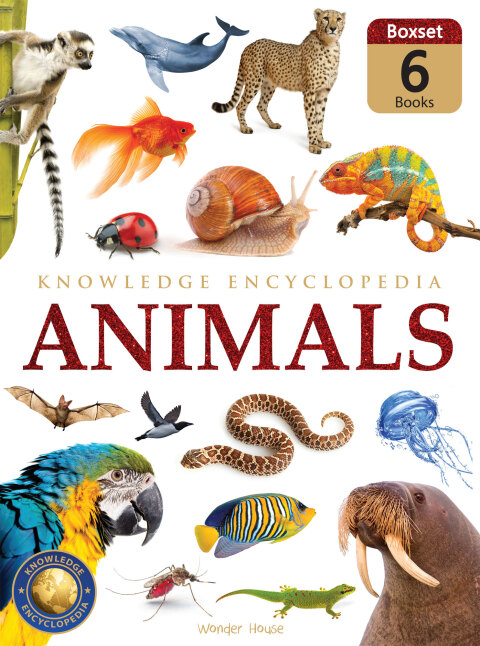 Cover image for book Animals - Collection of 6 Books : Knowledge Encyclopedia For Children