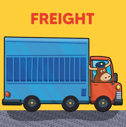 Cover image for book Wheels at Work: Freight