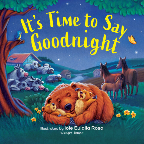 Cover image for book It's Time to Say Goodnight