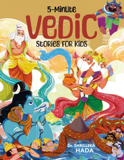 Cover image for book 5 Minute Vedic Stories for Kids