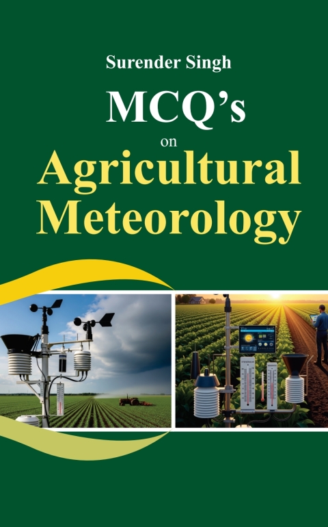 Cover image for book MCQ's on Agricultural Meteorology