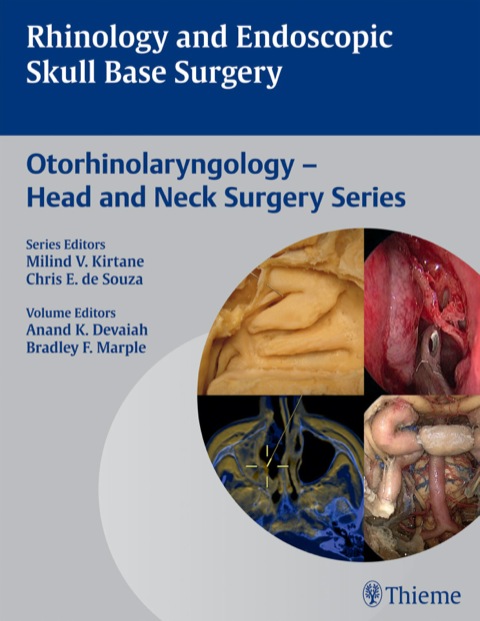 Cover image for book Rhinology and Endoscopic Skull Base Surgery