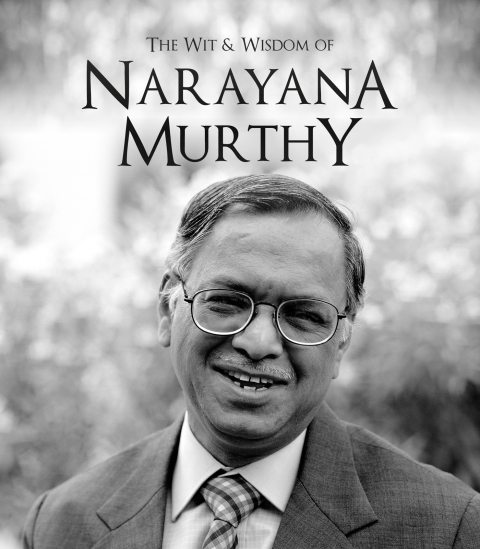 Cover image for book The Wit and Wisdom of Narayana Murthy