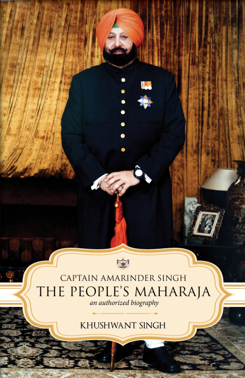 Cover image for book Captain Amarinder Singh: The People's Maharaja