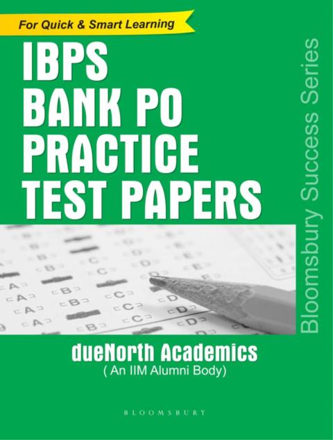 Cover image for book IBPS Bank PO Practice Test Papers