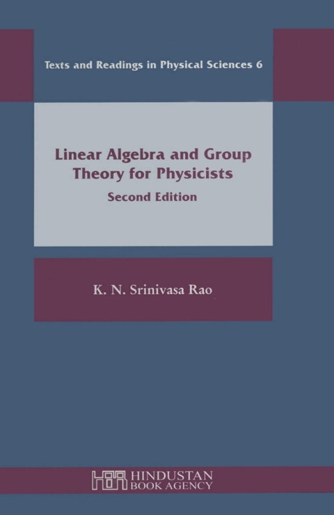 Cover image for book Linear Algebra and Group Theory for Physicists