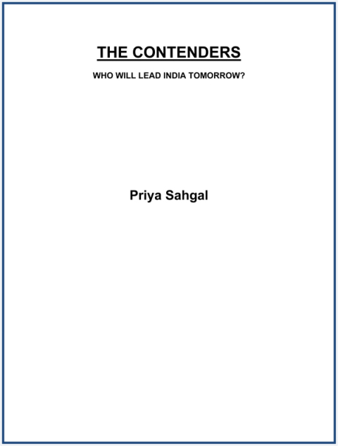 Cover image for book The Contenders