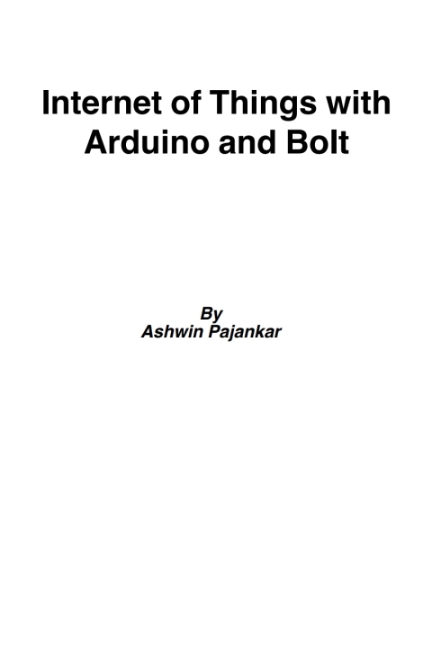 Cover image for book Internet of Things